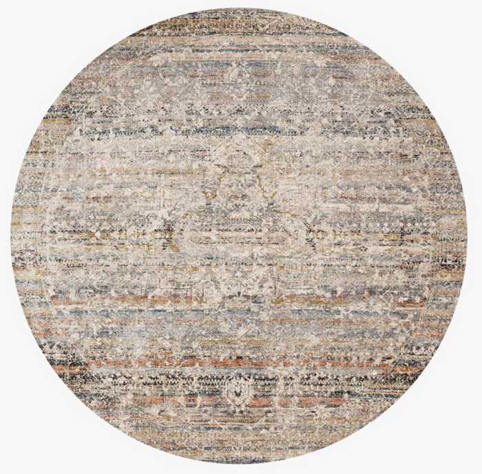 Theia Taupe/Multi Rug