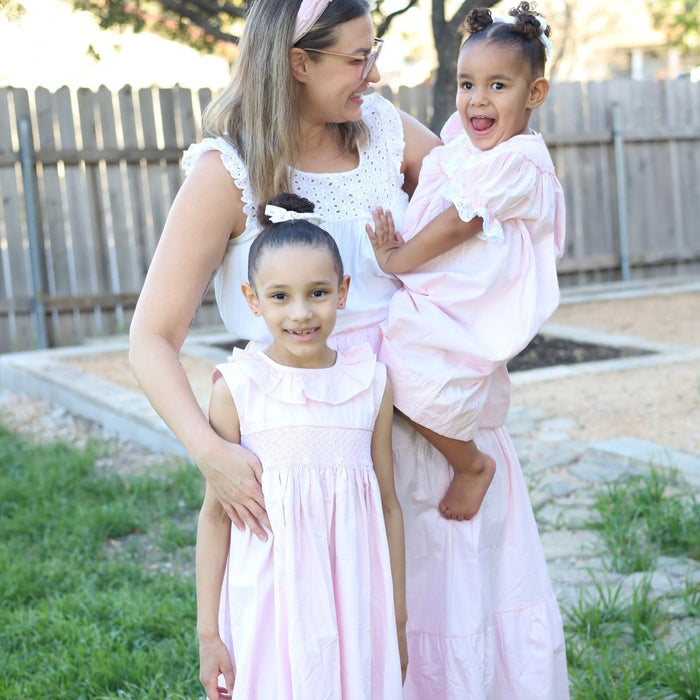 Toulouse Heirloom Pink Smocked Dress