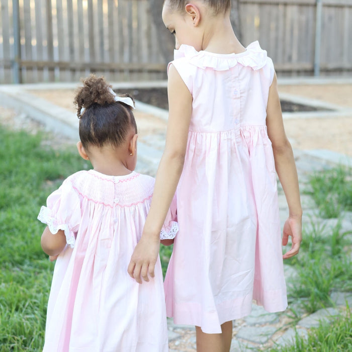 Toulouse Heirloom Pink Smocked Dress