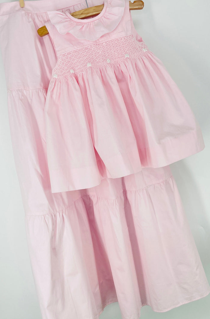 Toulouse Heirloom Pink Smocked Dress