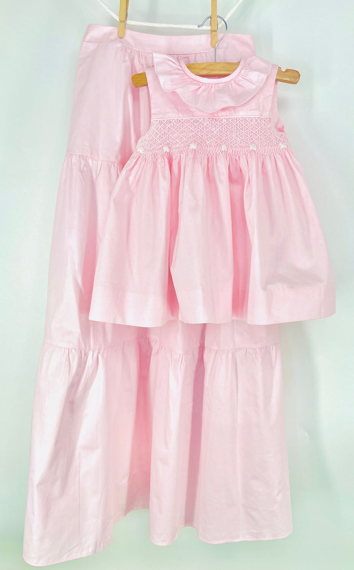 Toulouse Heirloom Pink Smocked Dress