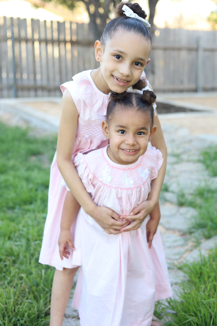 Toulouse Heirloom Pink Smocked Dress