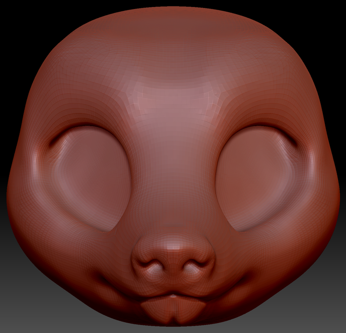 True Kemono Armadillo Head Base