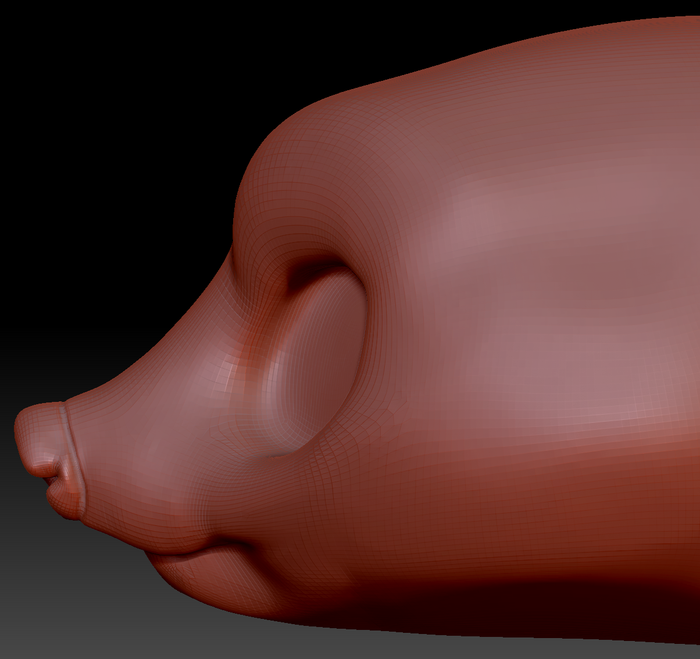 True Kemono Coatimundi Head Base