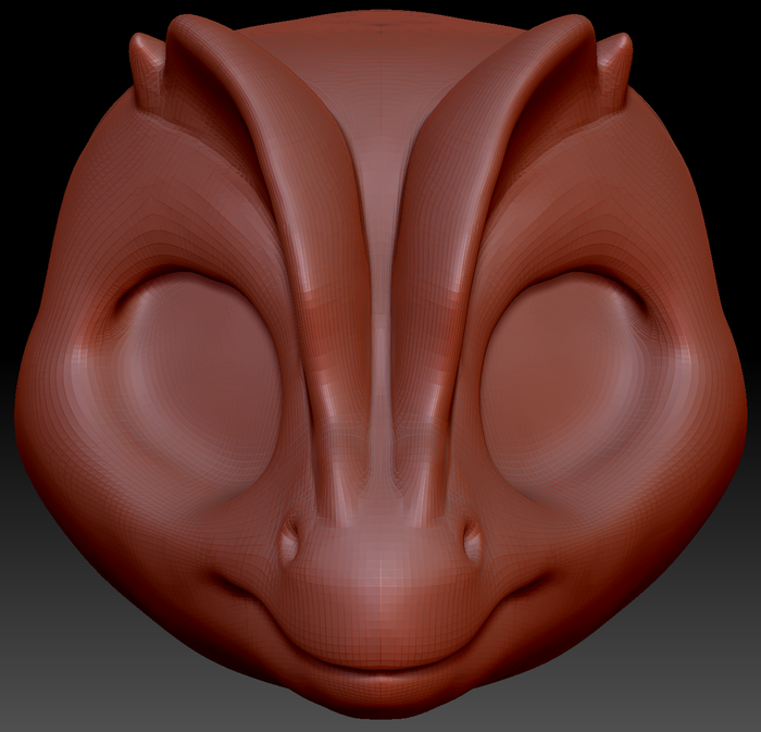 True Kemono Dilophosaurus Head Base Complex Variant 1