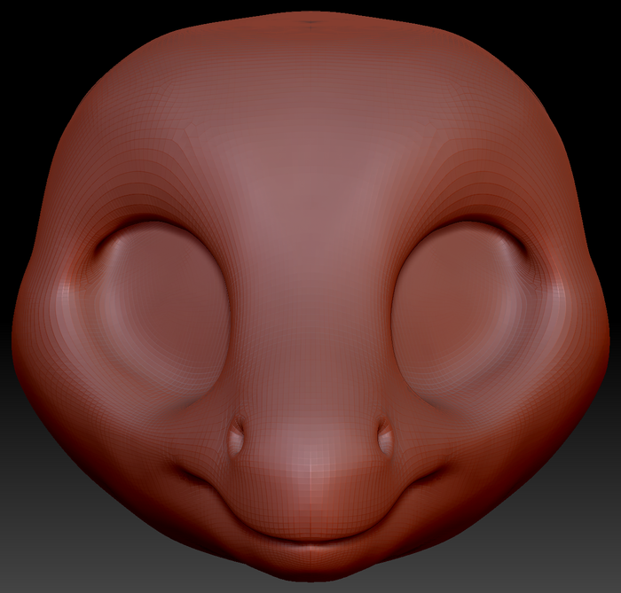 True Kemono Dilophosaurus Head Base