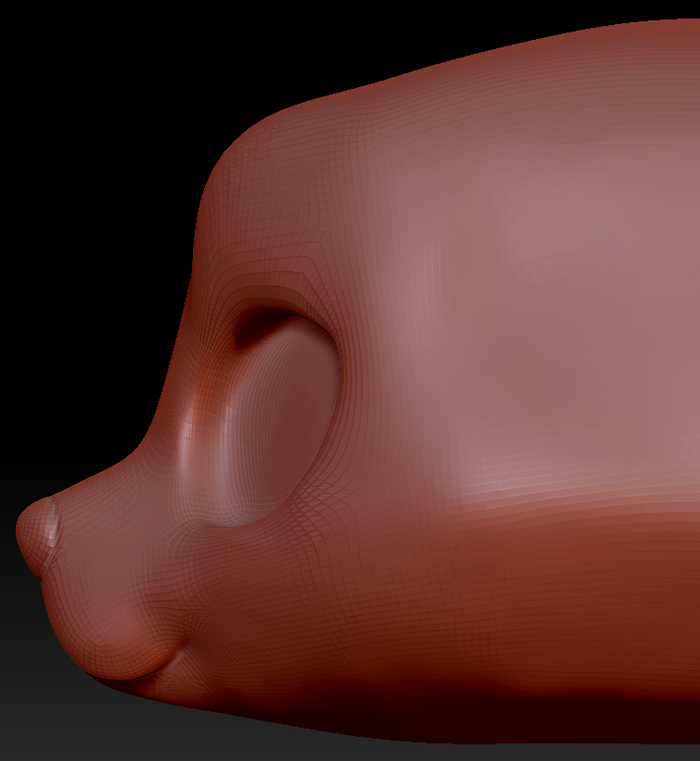 True Kemono Golden Retriever Head Base