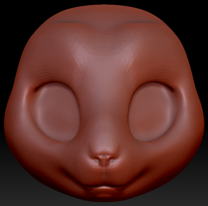 True Kemono Guinea Pig Head Base