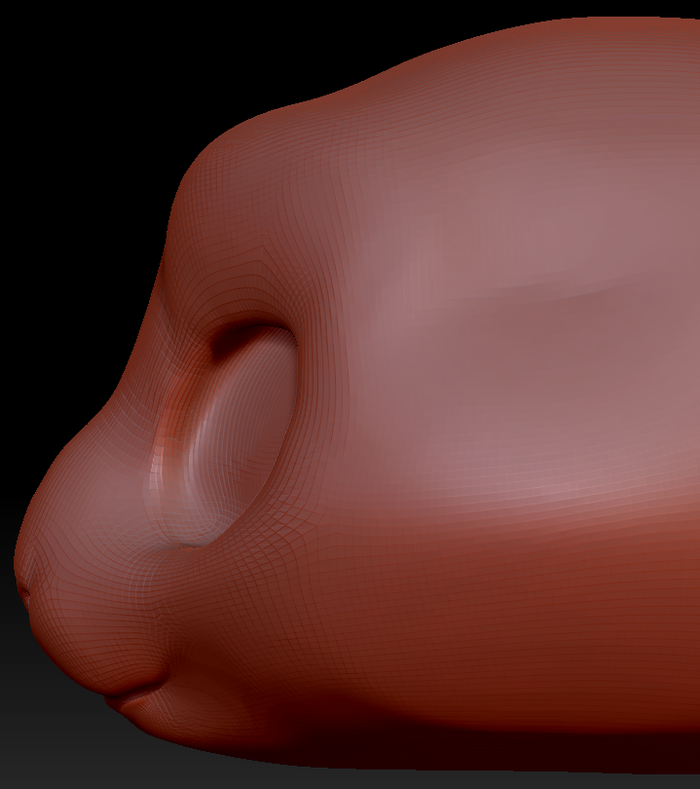 True Kemono Guinea Pig Head Base