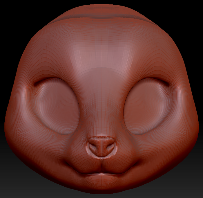True Kemono Hamster Head Base