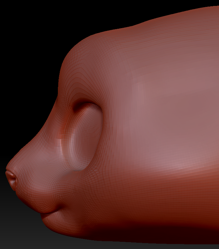 True Kemono Hamster Head Base