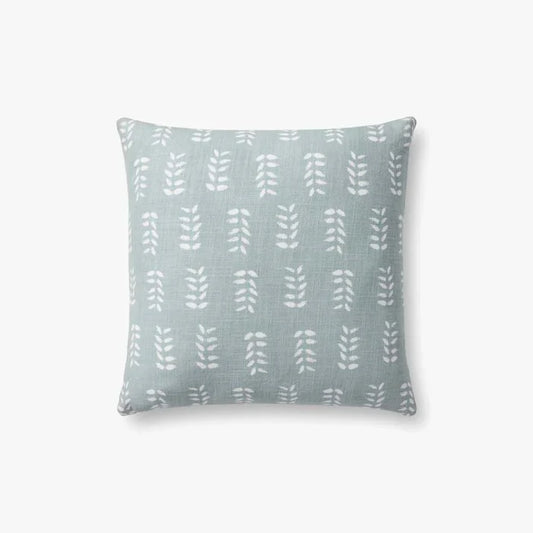 Tully Light Blue Down Pillow