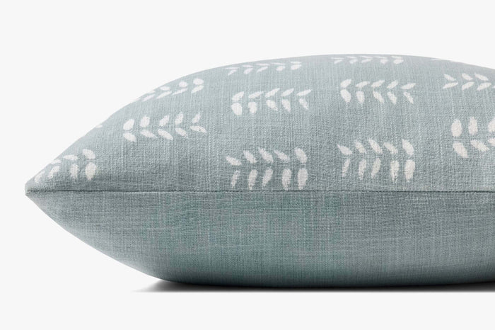 Tully Light Blue Down Pillow
