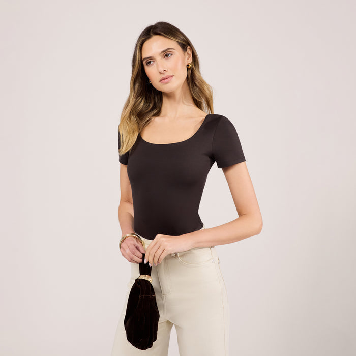 Ultimate Everyday Bodysuit - Black Coffee