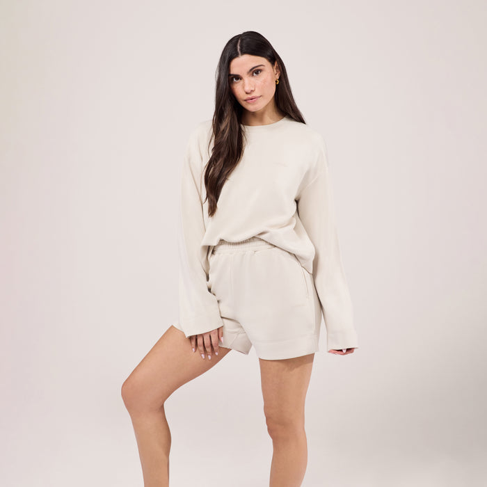 Ultimate Everyday Short Set - Ecru