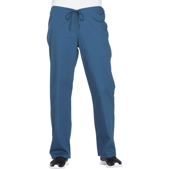 Unisex EDS Signature Drawstring Scrub Pant - Caribbean Blue - 1