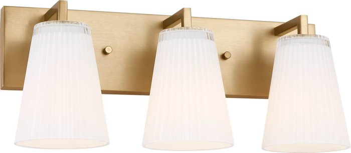 Upson Three Light Vanity