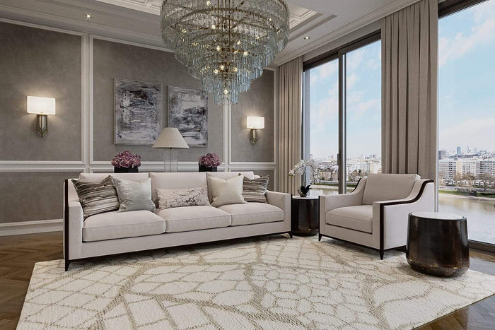 UROKO TAN Product Tufenkian Artisan Carpets Lifestyle room-image