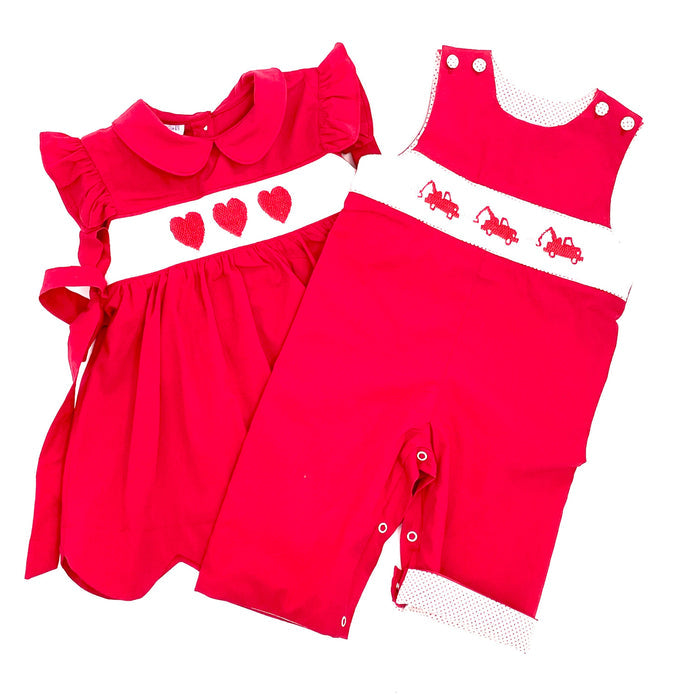 Valentine Truck & Heart Longall