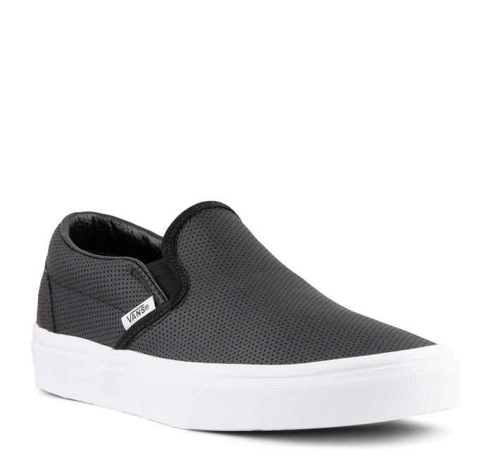Vans Classic Slip-On Perf Leather Sneaker - On The EDGE