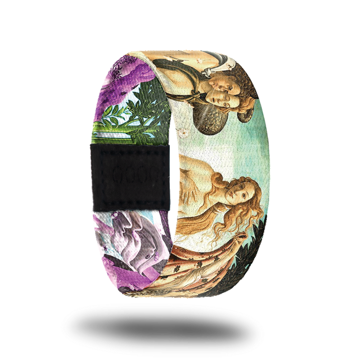 Outside image for Venus. Part of The Birth of Venus by Italian artist Sandro Botticelli.