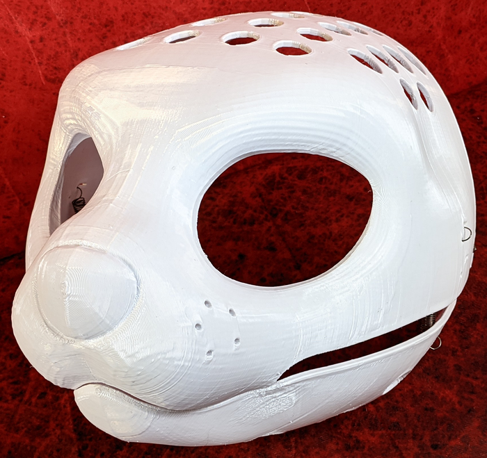 Western Kemono Asian Small-clawed Otter Head Base
