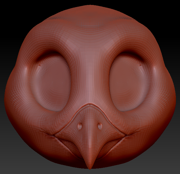 Western Kemono Barn Owl Head Base Variant 1