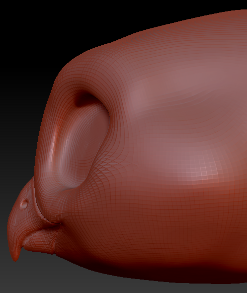 Western Kemono Barn Owl Head Base Variant 1