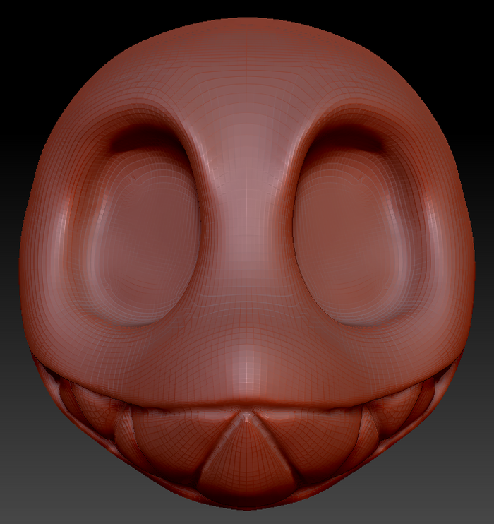 Western Kemono Basic Toothy Head Base