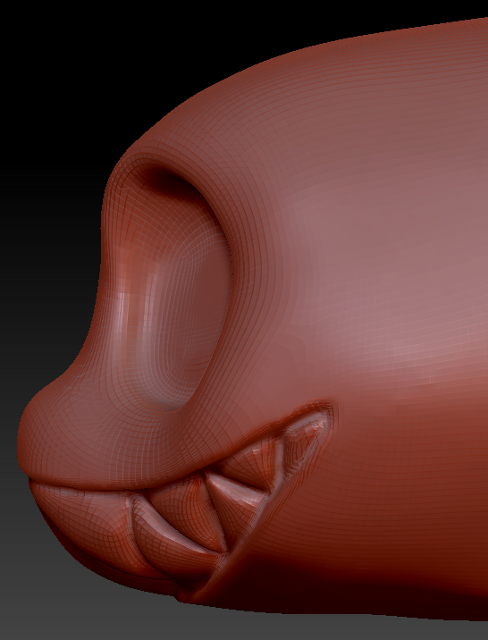 Western Kemono Basic Toothy Head Base
