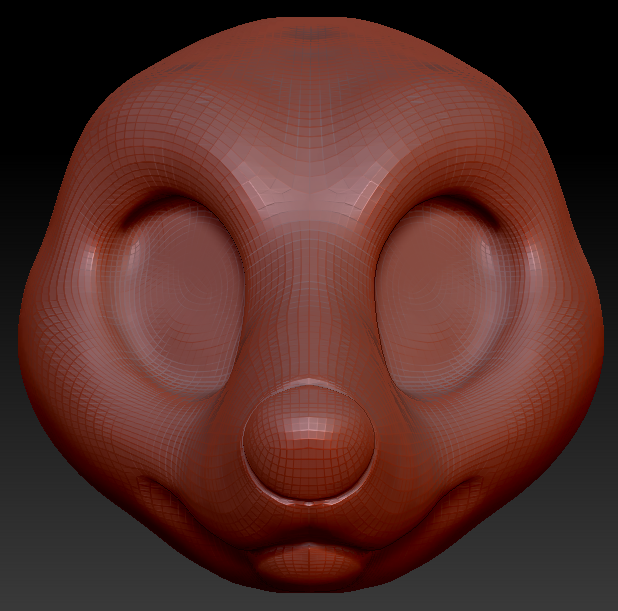 Western Kemono Black Bear Head Base Variant 1