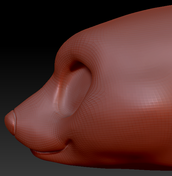 Western Kemono Black Bear Head Base Variant 1