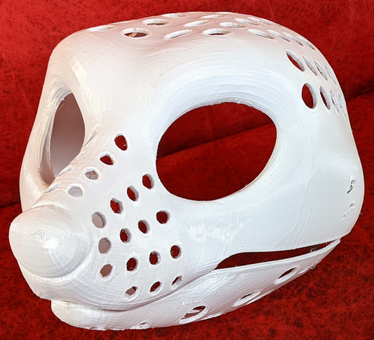 Western Kemono Black Bear Head Base