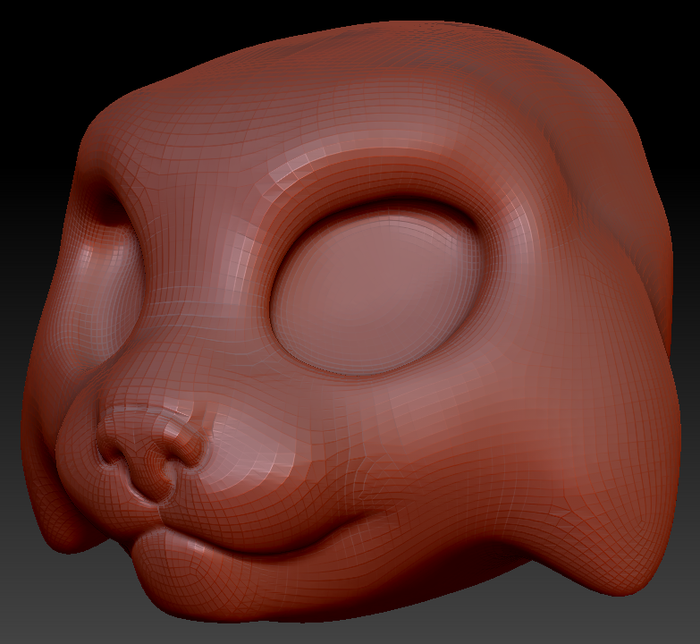Western Kemono Bobcat/Lynx Head Base