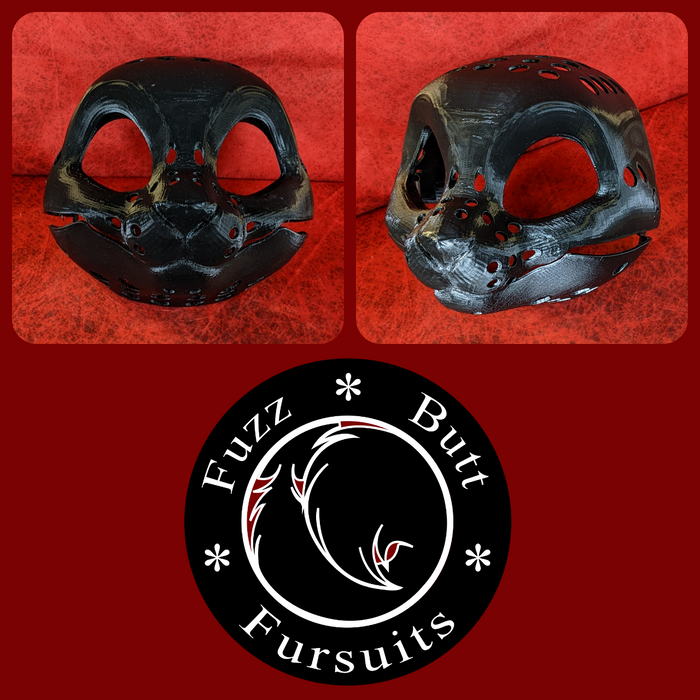 Western Kemono Bunny Head Base Variant 3