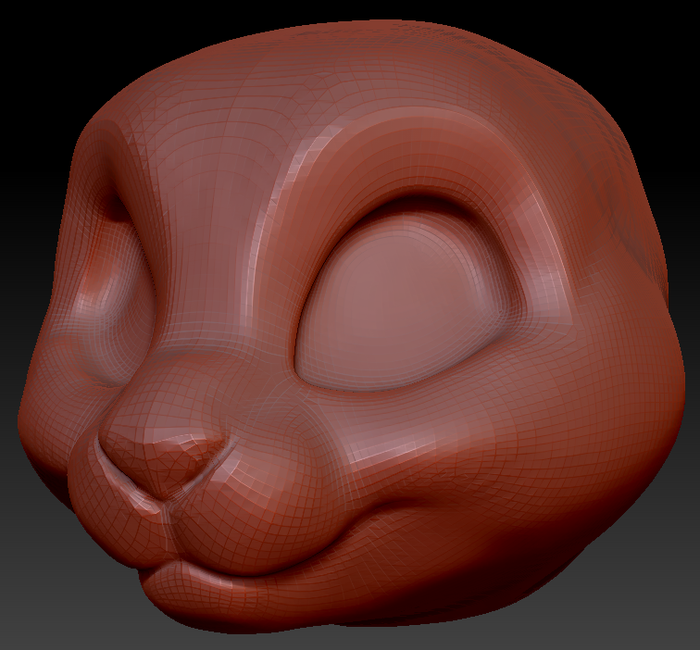 Western Kemono Bunny Head Base Variant 3