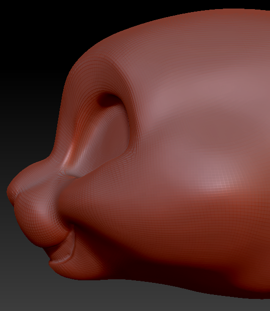 Western Kemono Bunny Static Jaw Head Base Variant 2