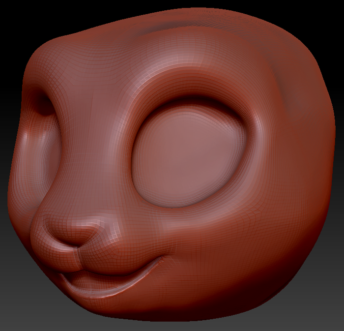 Western Kemono Bunny Static Jaw Head Base Variant 3