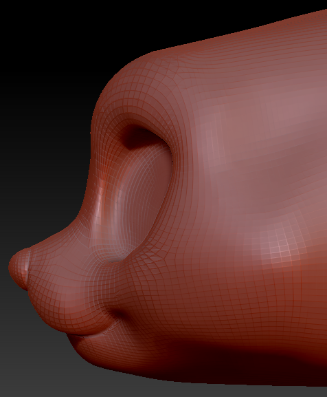 Western Kemono Canine Head Base Variant 1