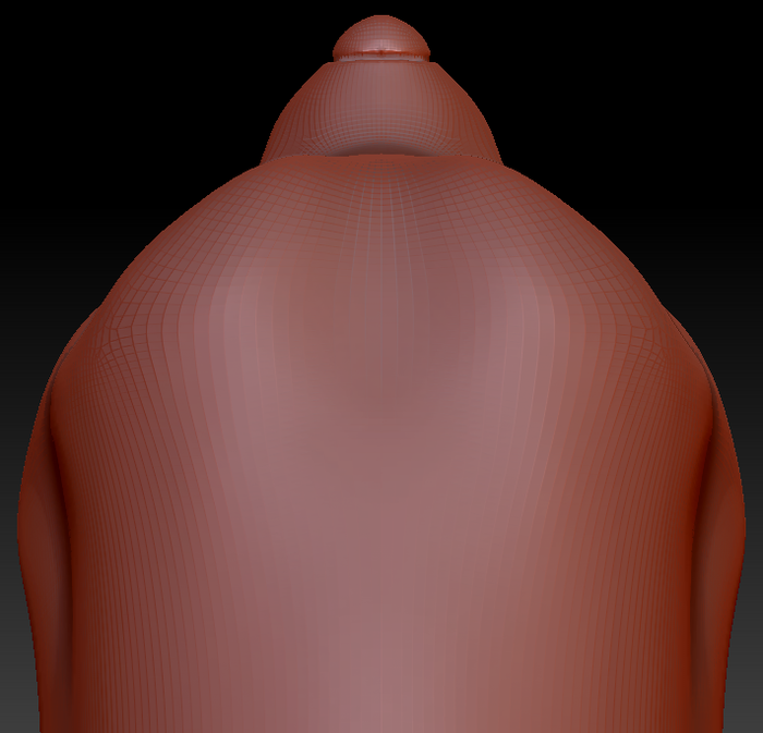 Western Kemono Canine Static Jaw Head Base Variant 1