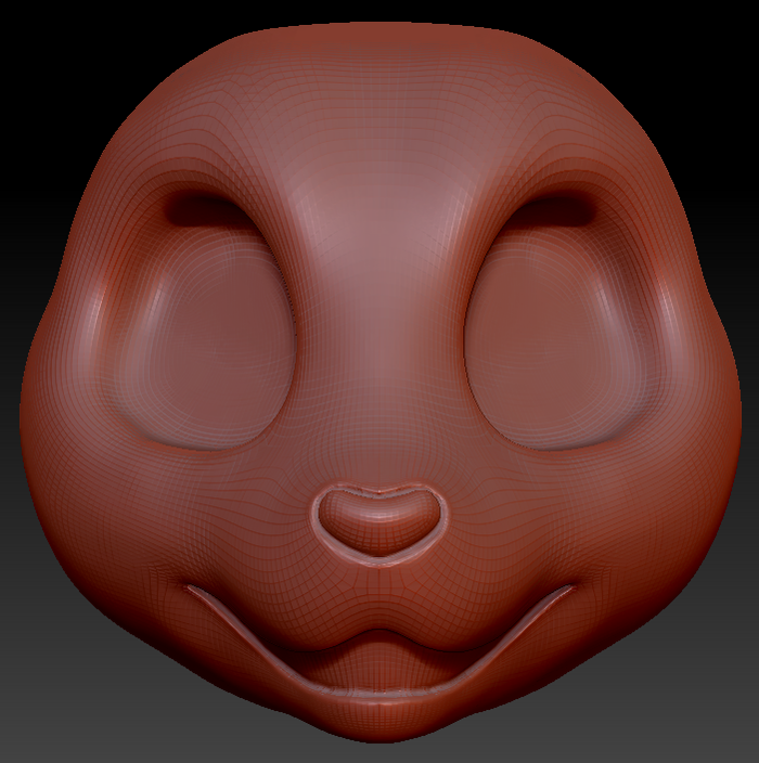 Western Kemono Canine Static Jaw Head Base Variant 2