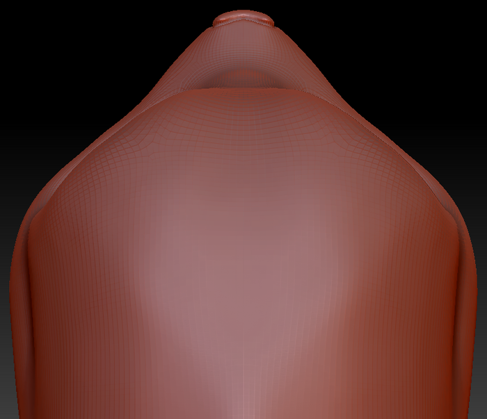 Western Kemono Canine Static Jaw Head Base Variant 2