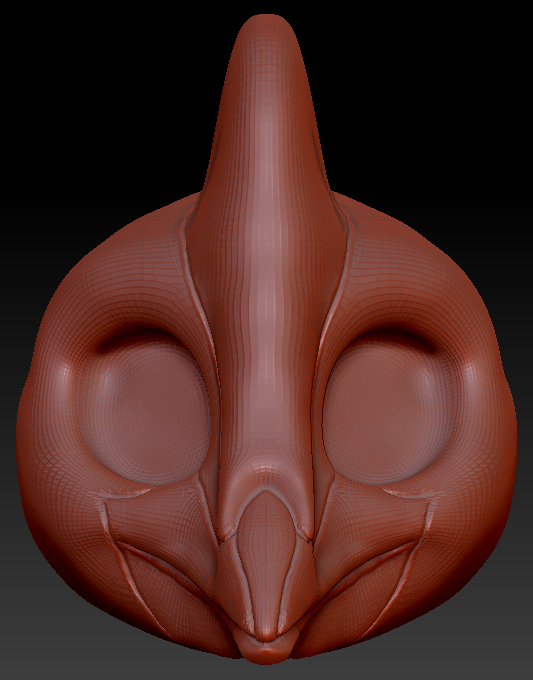 Western Kemono Cassowary Head Base
