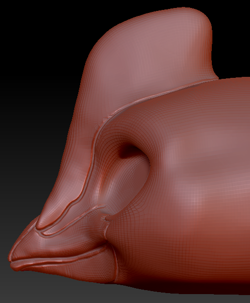Western Kemono Cassowary Head Base