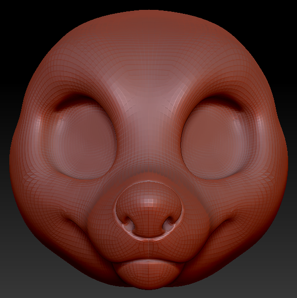 Western Kemono Corgi Head Base Variant 1