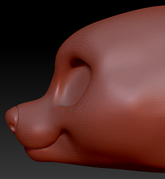 Western Kemono Corgi Head Base Variant 1