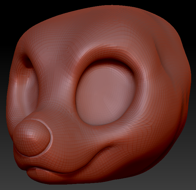 Western Kemono Corgi Head Base Variant 2