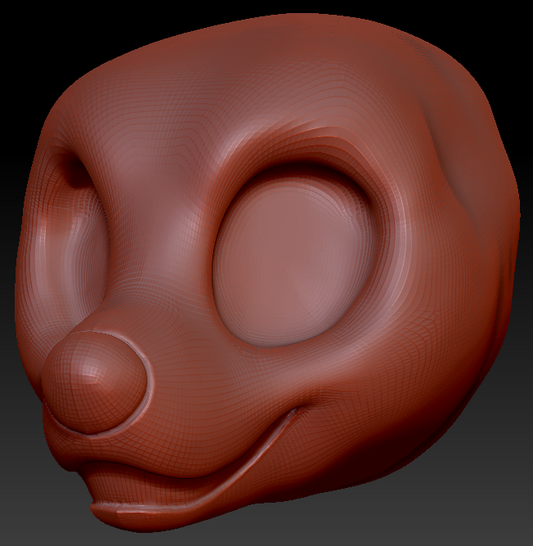 Western Kemono Corgi Static Jaw Head Base