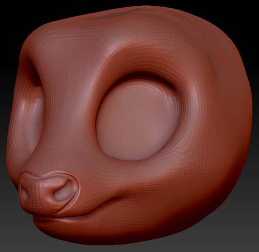 Western Kemono Cow Head Base Variant 1