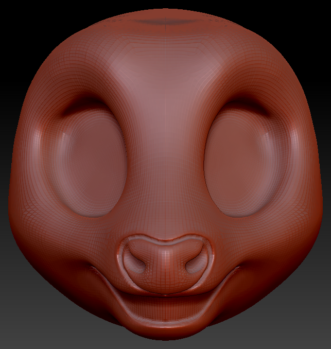 Western Kemono Cow Static Jaw Head Base Variant 1